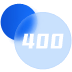 400电话号码认证类型图标